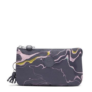 Kipling Creativity Large Printed Pouch Tassen Grijs | BE 2094PJ